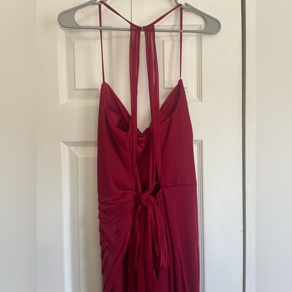 Burgundy bridesmaids dress. Never worn! ♥️ - Picture 3 of 4